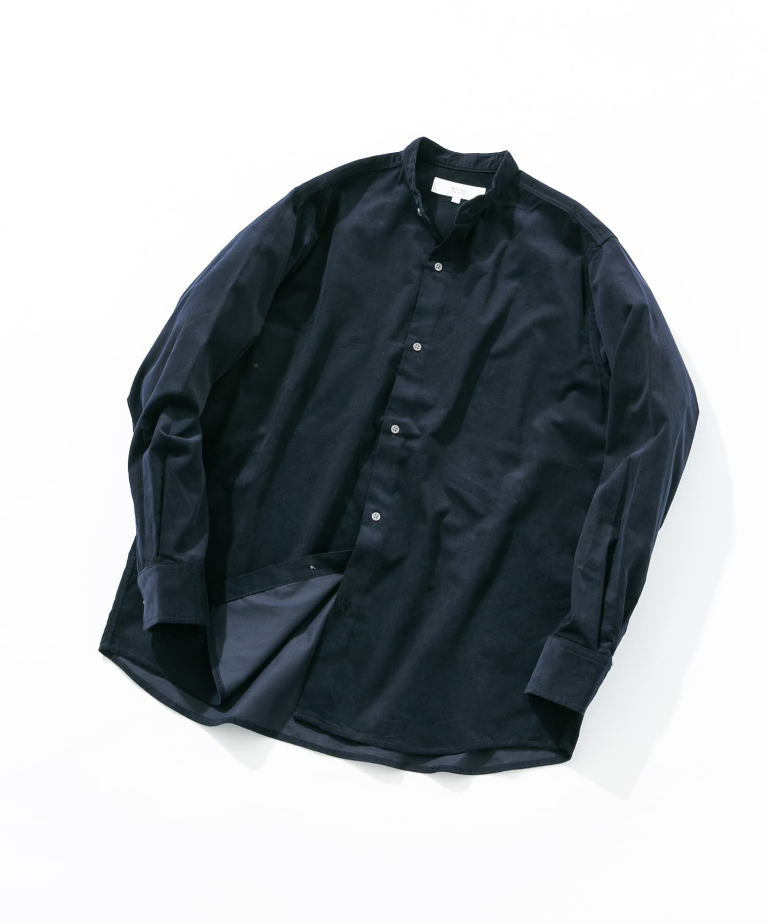 URBAN RESEARCH ROSSO「アーバンリラックスコーデュロイバンドシャツ」|シャツ・ブラウス|