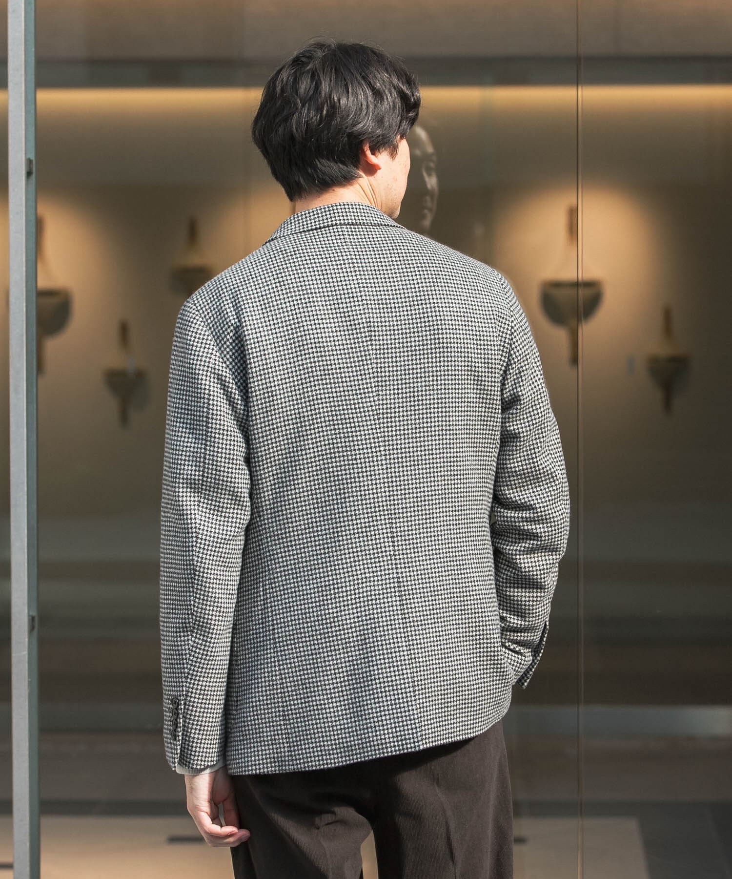 URBAN RESEARCH DOORS「LIFE STYLE TAILOR　千鳥柄ツイードジャケット」|その他|