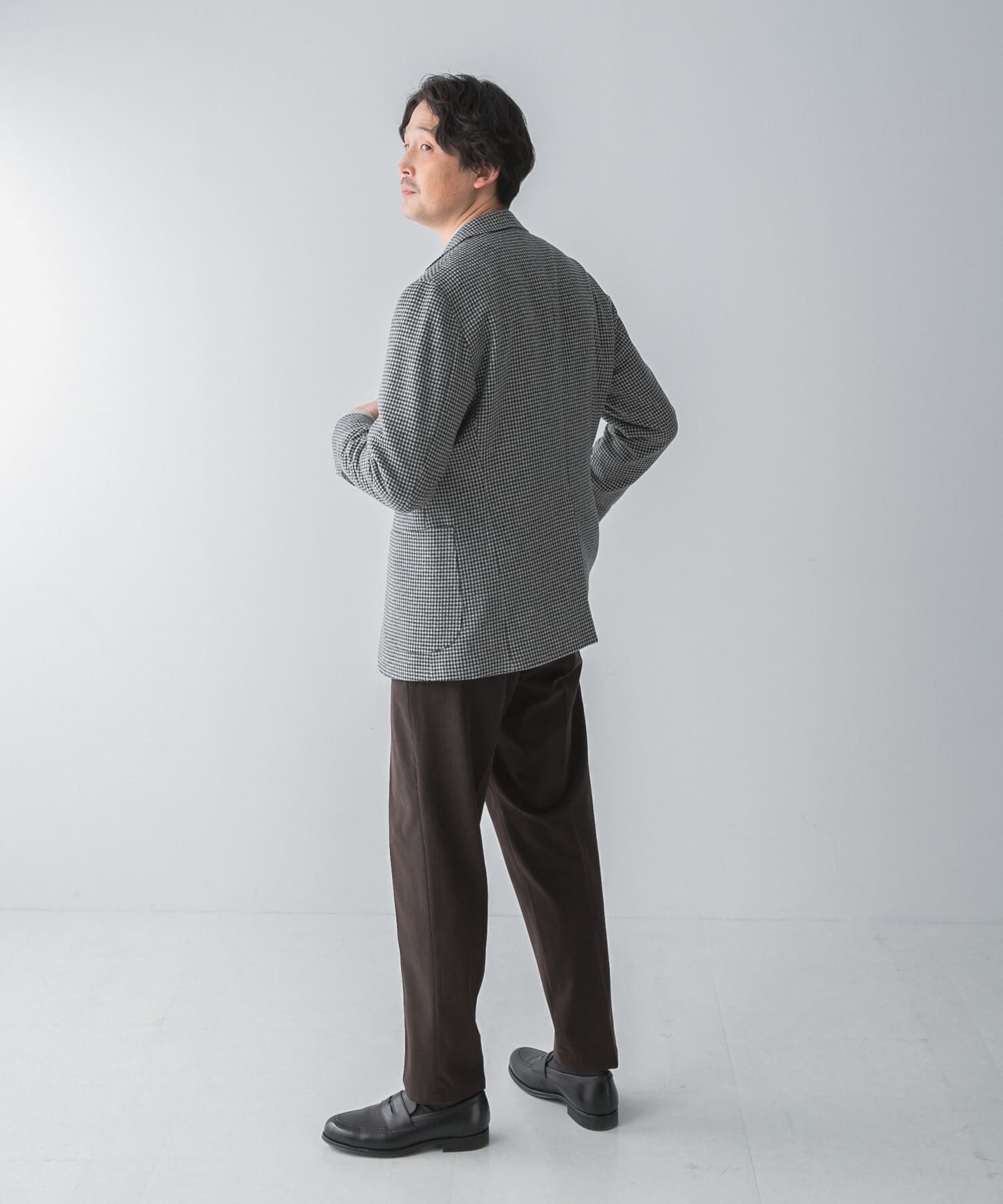 URBAN RESEARCH DOORS「LIFE STYLE TAILOR　千鳥柄ツイードジャケット」|その他|