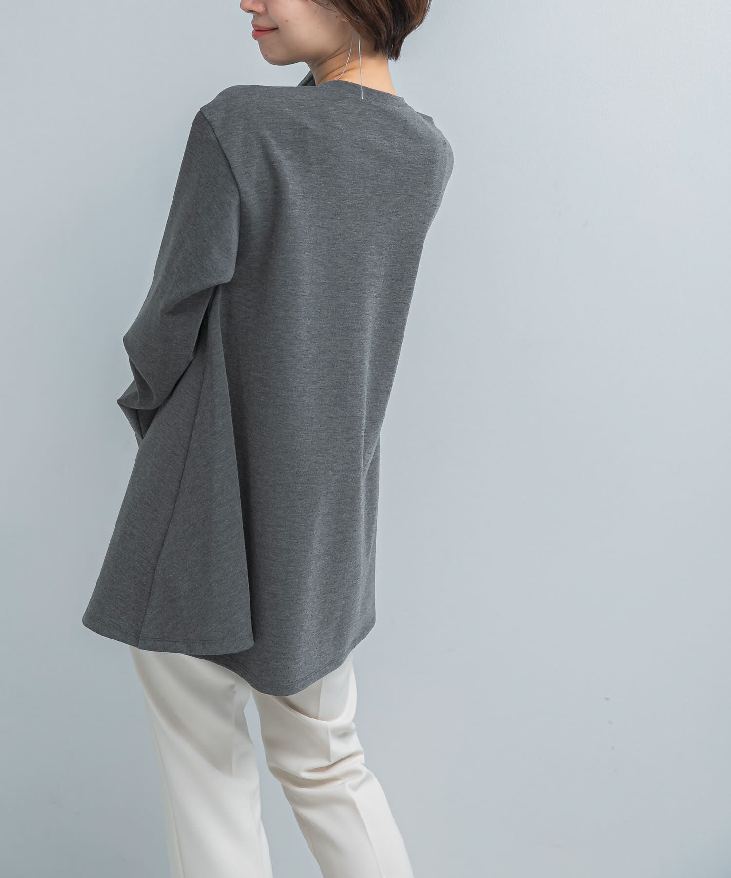 URBAN RESEARCH ROSSO「ELENDEEK　ASYME HEM LONG SL CUT AND SEWN」|Tシャツ・カットソー|