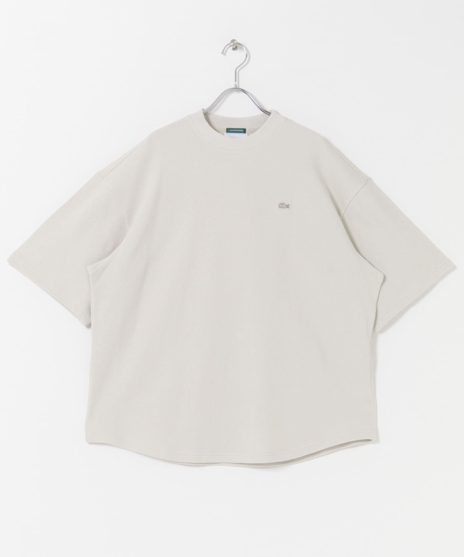 URBAN RESEARCH DOORS「『別注』LACOSTE&times;DOORS　THICK PIQUE ROUND SHORT-SLEEVE」|Tシャツ・カットソー|