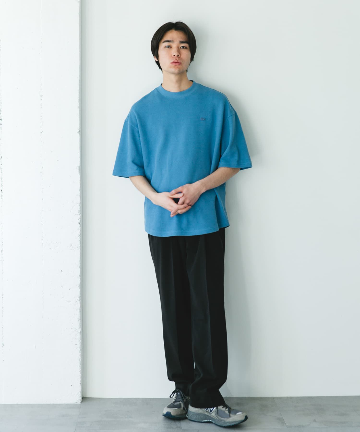 URBAN RESEARCH DOORS「『別注』LACOSTE&times;DOORS　THICK PIQUE ROUND SHORT-SLEEVE」|Tシャツ・カットソー|