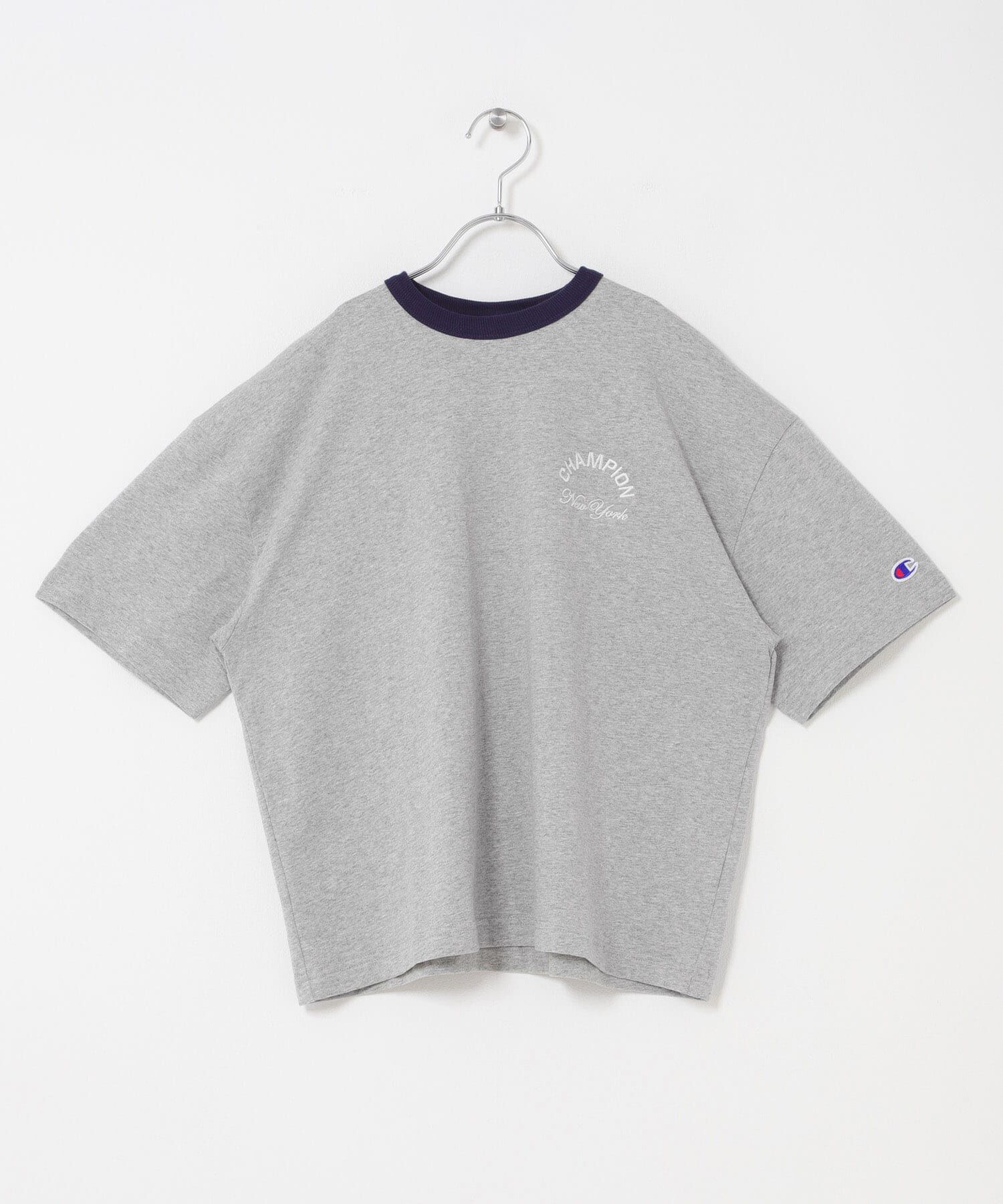 URBAN RESEARCH DOORS「『150サイズ』『別注』CHAMPION&times;DOORS　リンガー刺繍ロゴTシャツ(KIDS)」|その他|