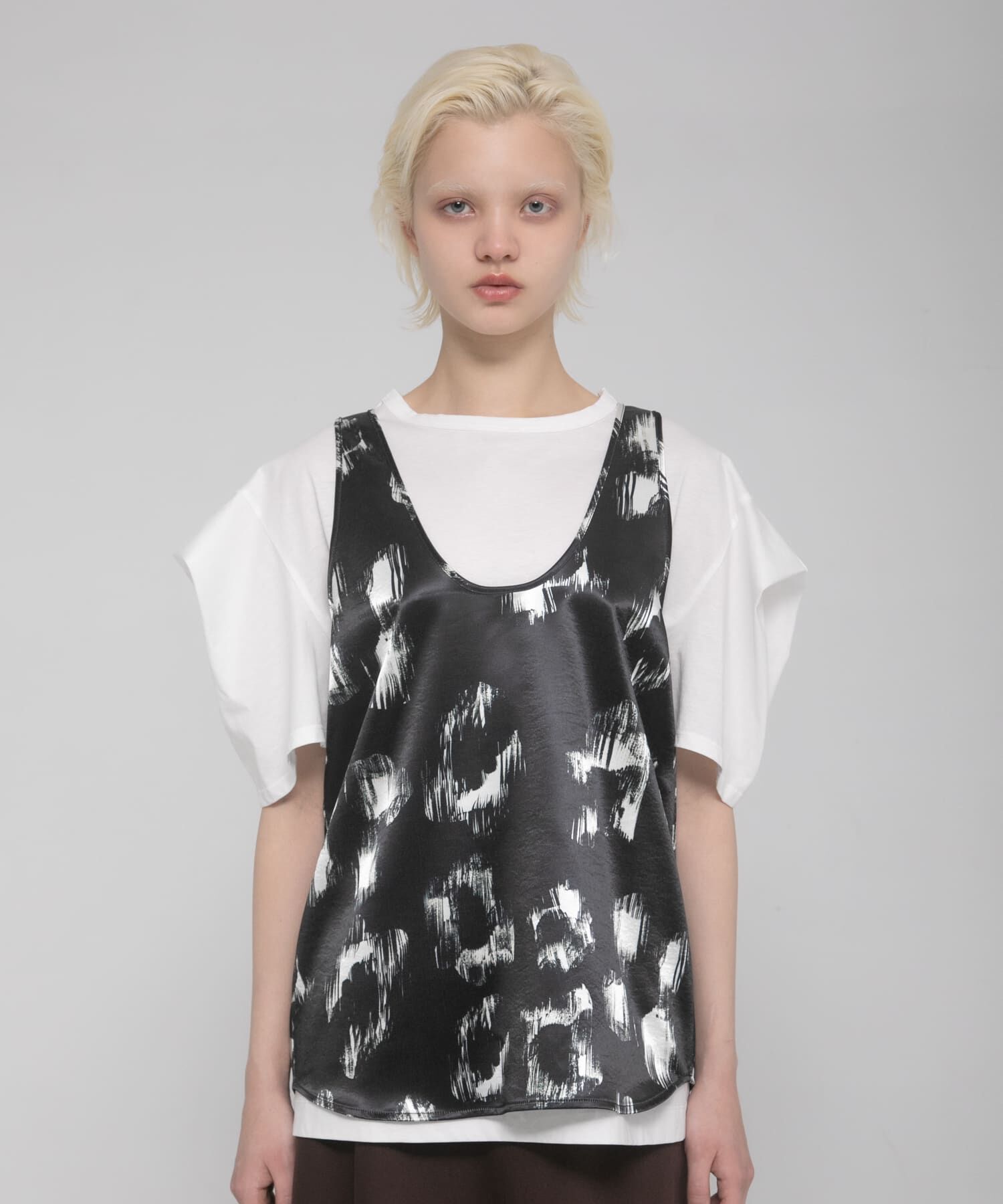 LAATO「tack sleeve tee」|Tシャツ・カットソー|ホワイト