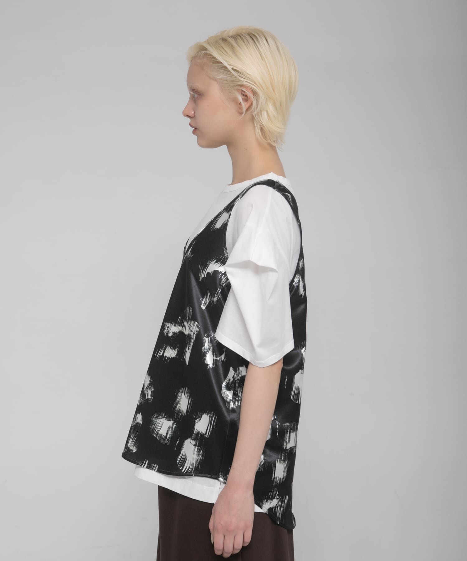 LAATO「tack sleeve tee」|Tシャツ・カットソー|
