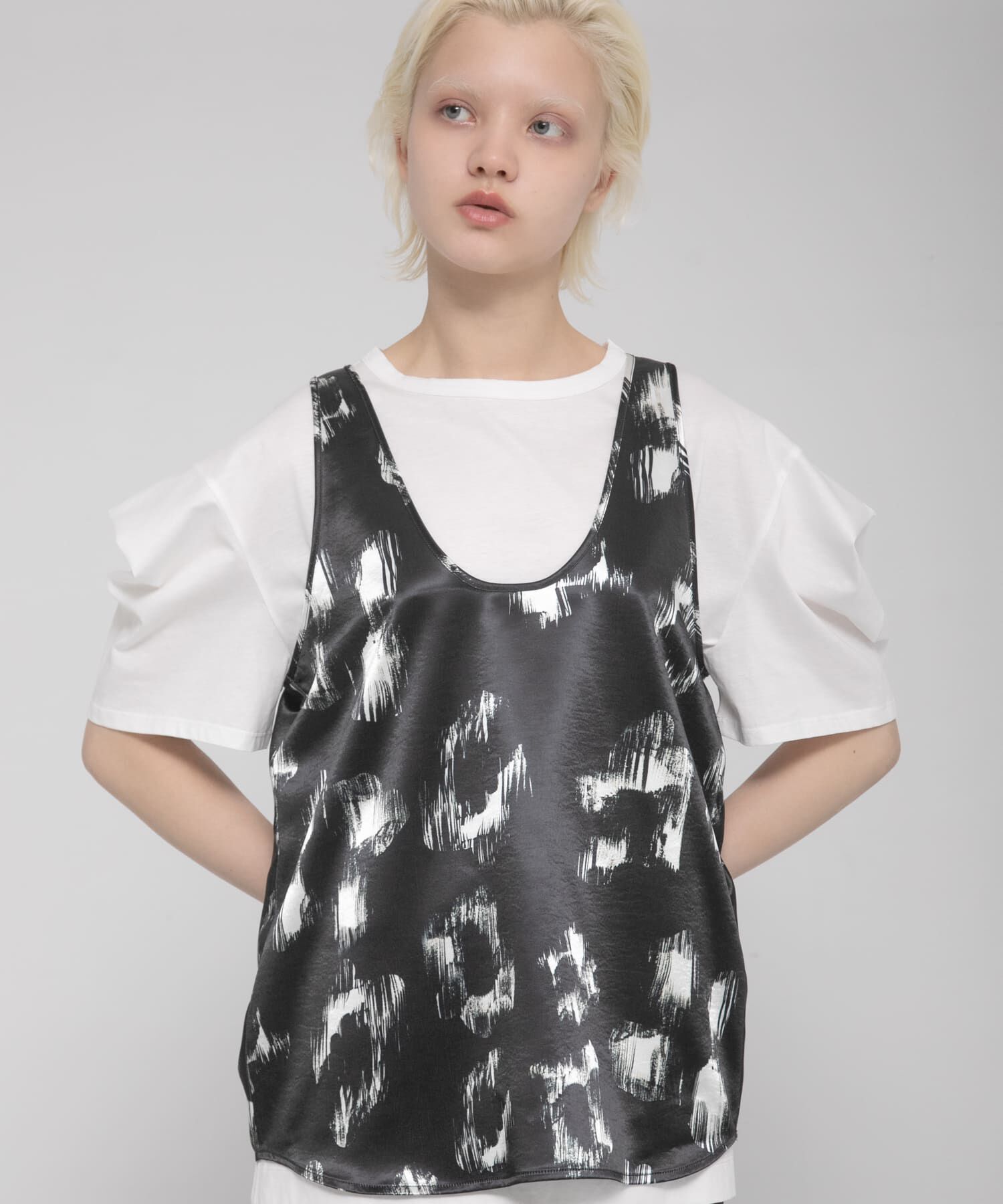 LAATO「tack sleeve tee」|Tシャツ・カットソー|