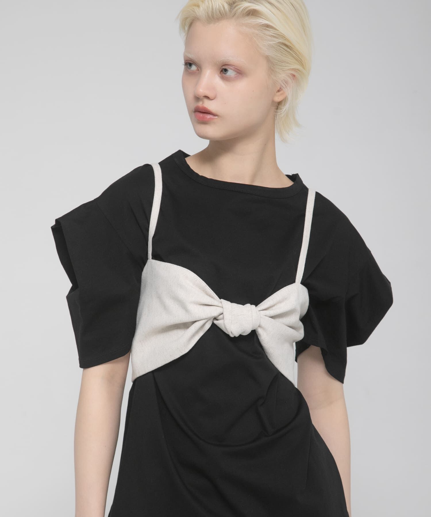 LAATO「tack sleeve tee」|Tシャツ・カットソー|