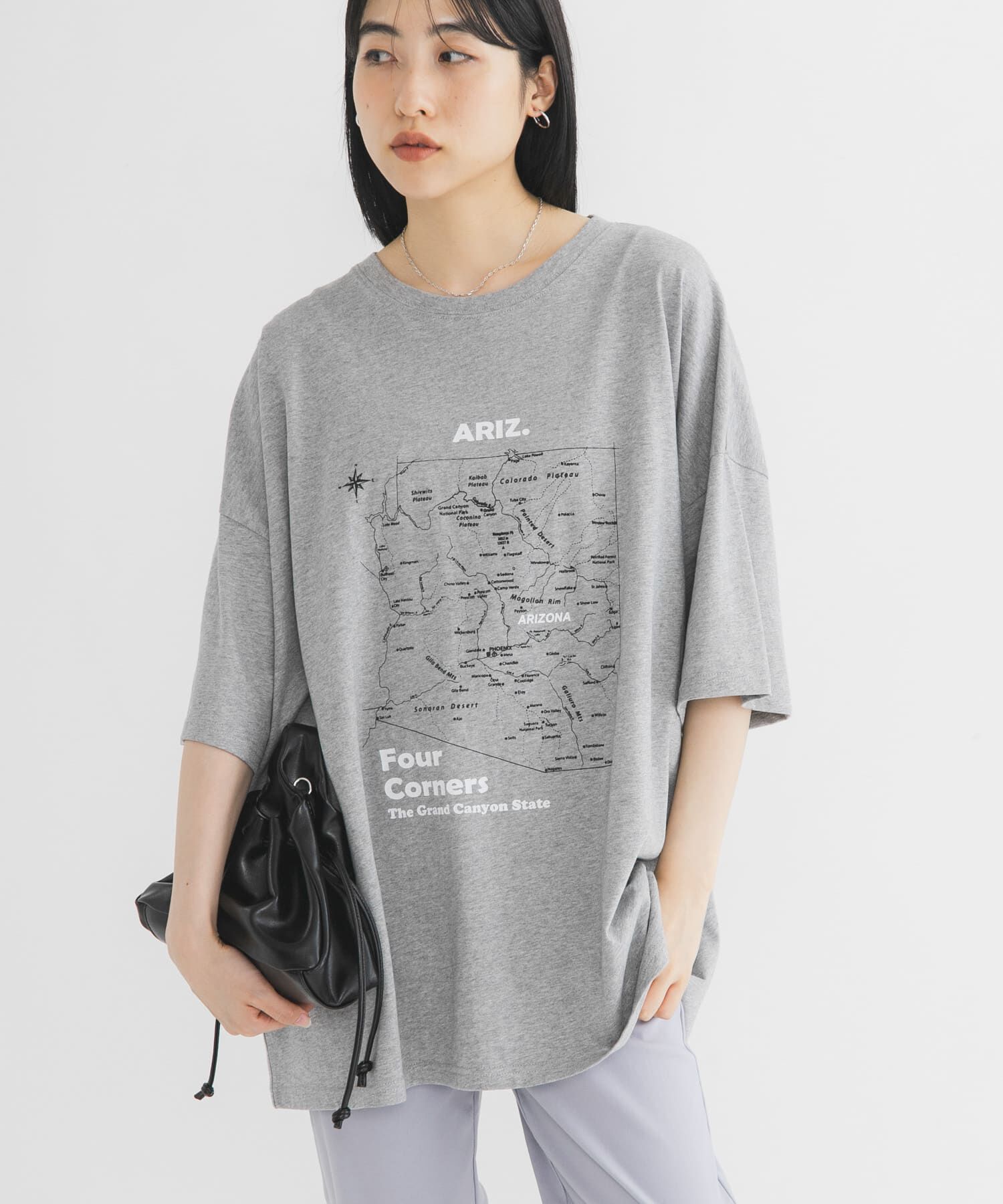  「オーバーサイズプリントTEE」|Tシャツ・カットソー|