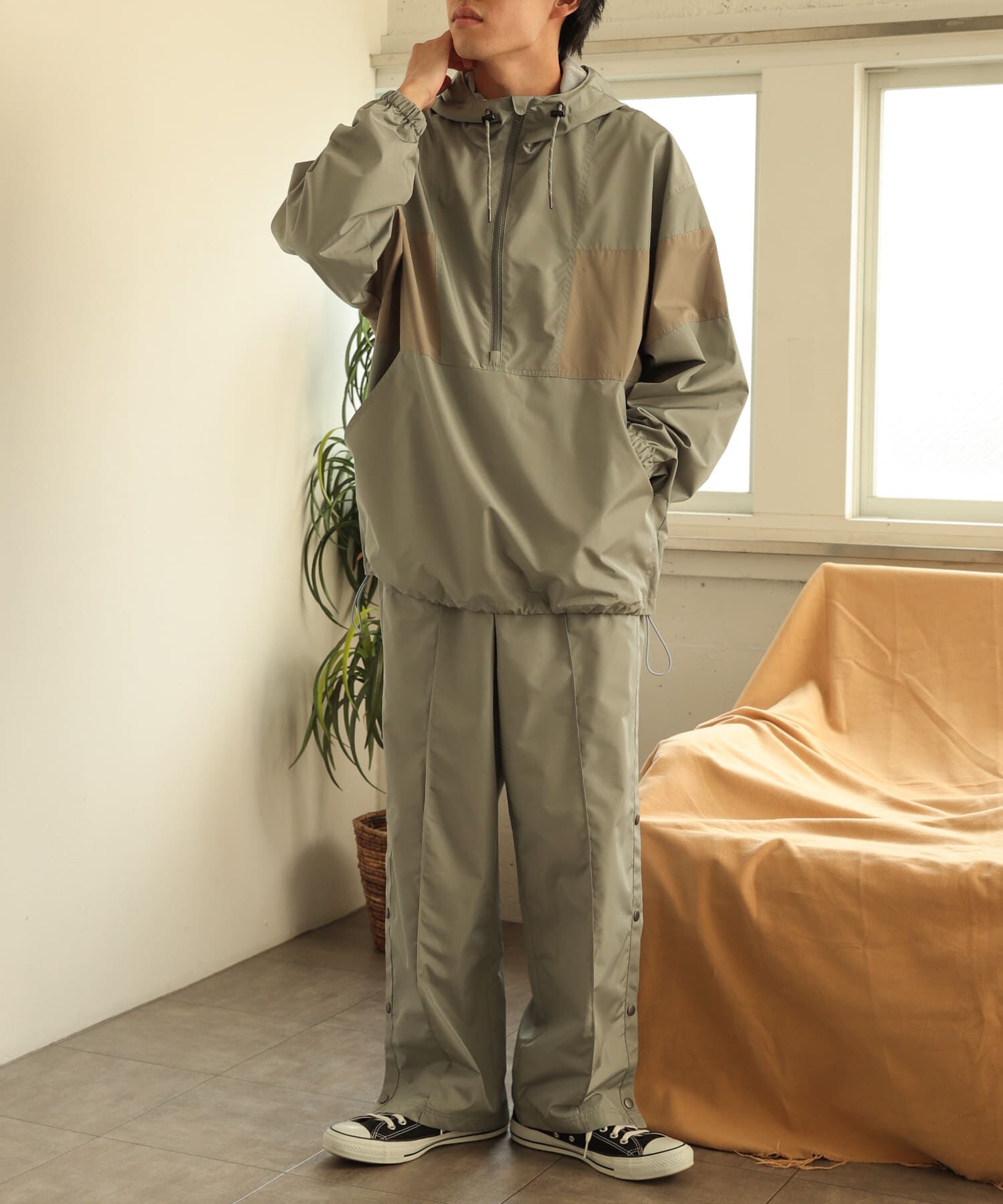 SENSE OF PLACE by URBAN RESEARCH「『セットアップ対応』サイドライントラックパンツ」|その他|