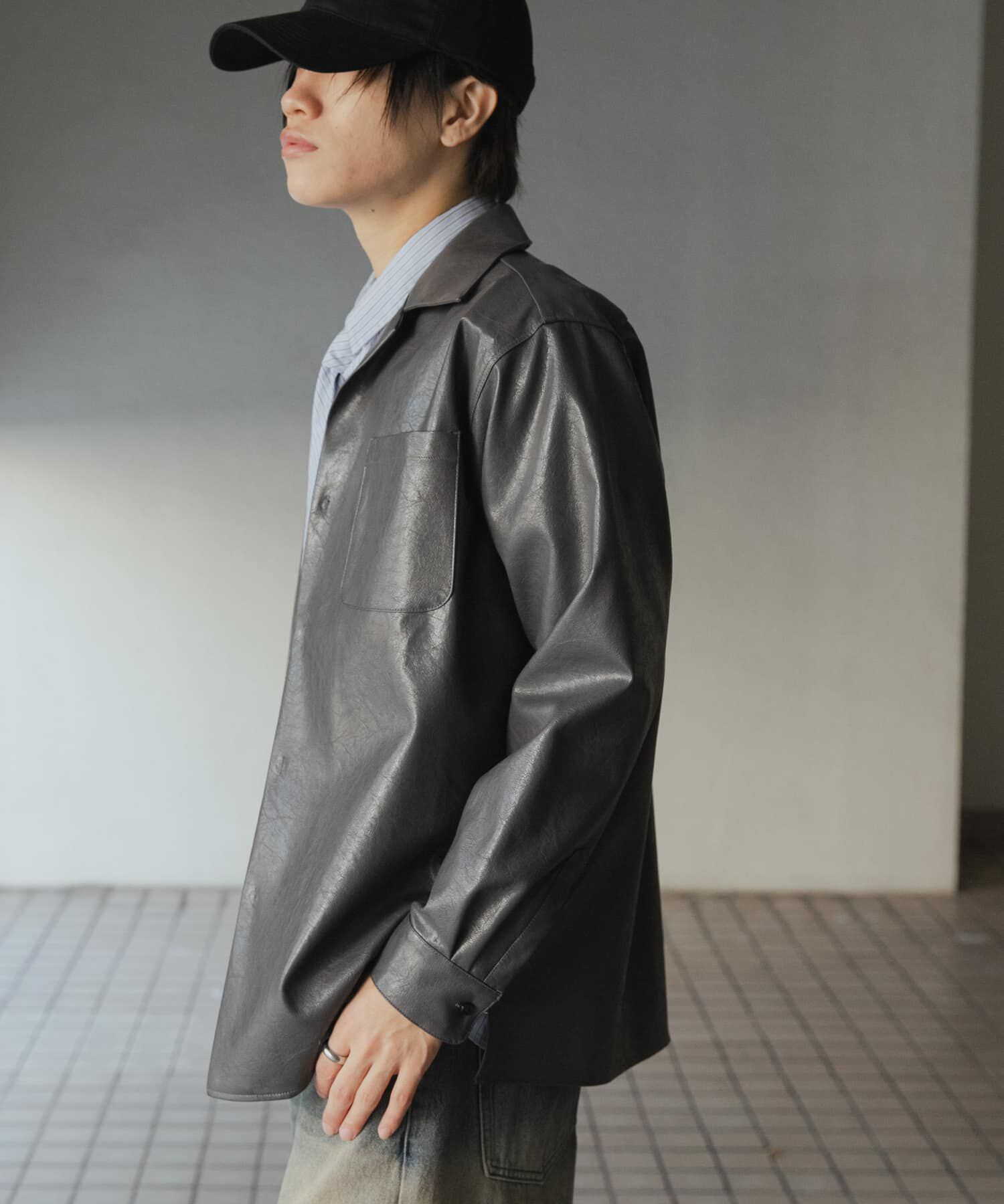 SENSE OF PLACE by URBAN RESEARCH「FLオープンカラールーズシャツ」|シャツ・ブラウス|