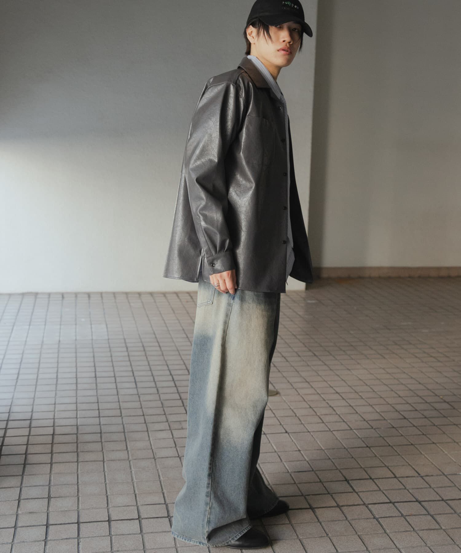 SENSE OF PLACE by URBAN RESEARCH「FLオープンカラールーズシャツ」|シャツ・ブラウス|