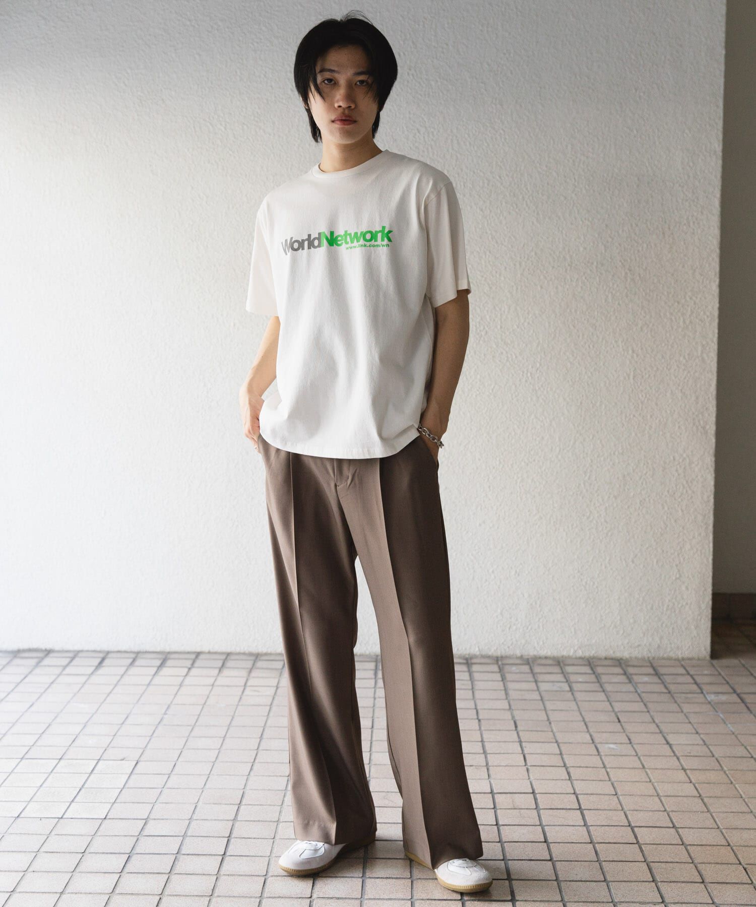 SENSE OF PLACE by URBAN RESEARCH「company logo short-sleeve t-shirts A」|Tシャツ・カットソー|