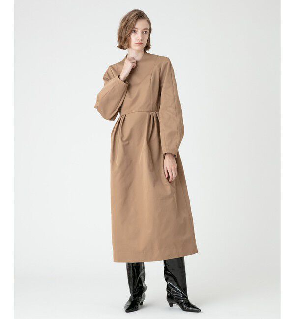 LOULOU WILLOUGHBY「【LOULOU WILLOUGHBY】ダイナミックコクーンワンピース」|ワンピース|