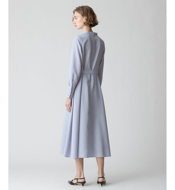 allureville「キョウネンポリエステルスラッシュネックワンピース」|ワンピース|