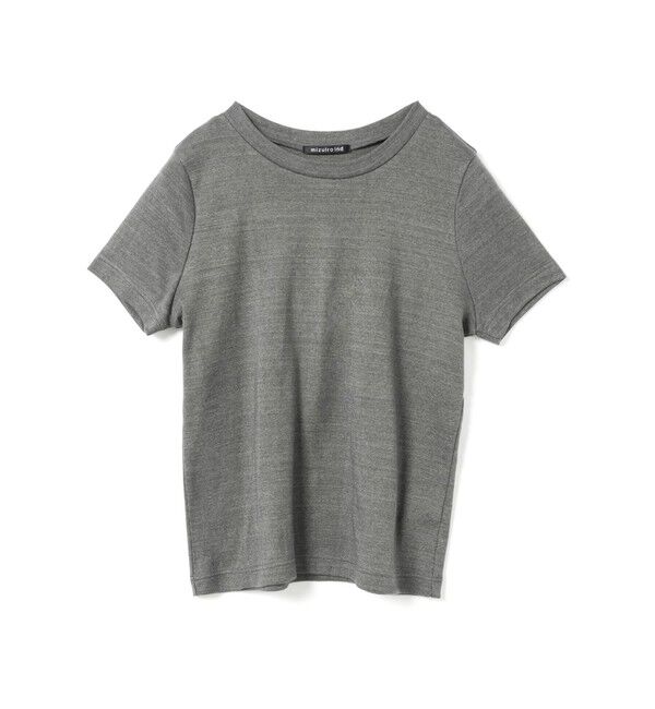 mizuiro ind「mizuiro ind クルーネックTシャツ」|Tシャツ・カットソー|グレー