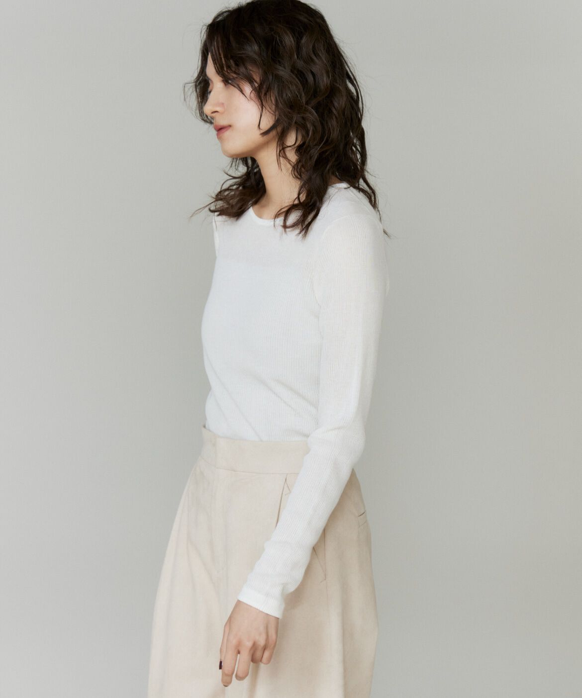 la veille by SUPERIOR CLOSET「シアープルオーバー」|ニット・セーター|