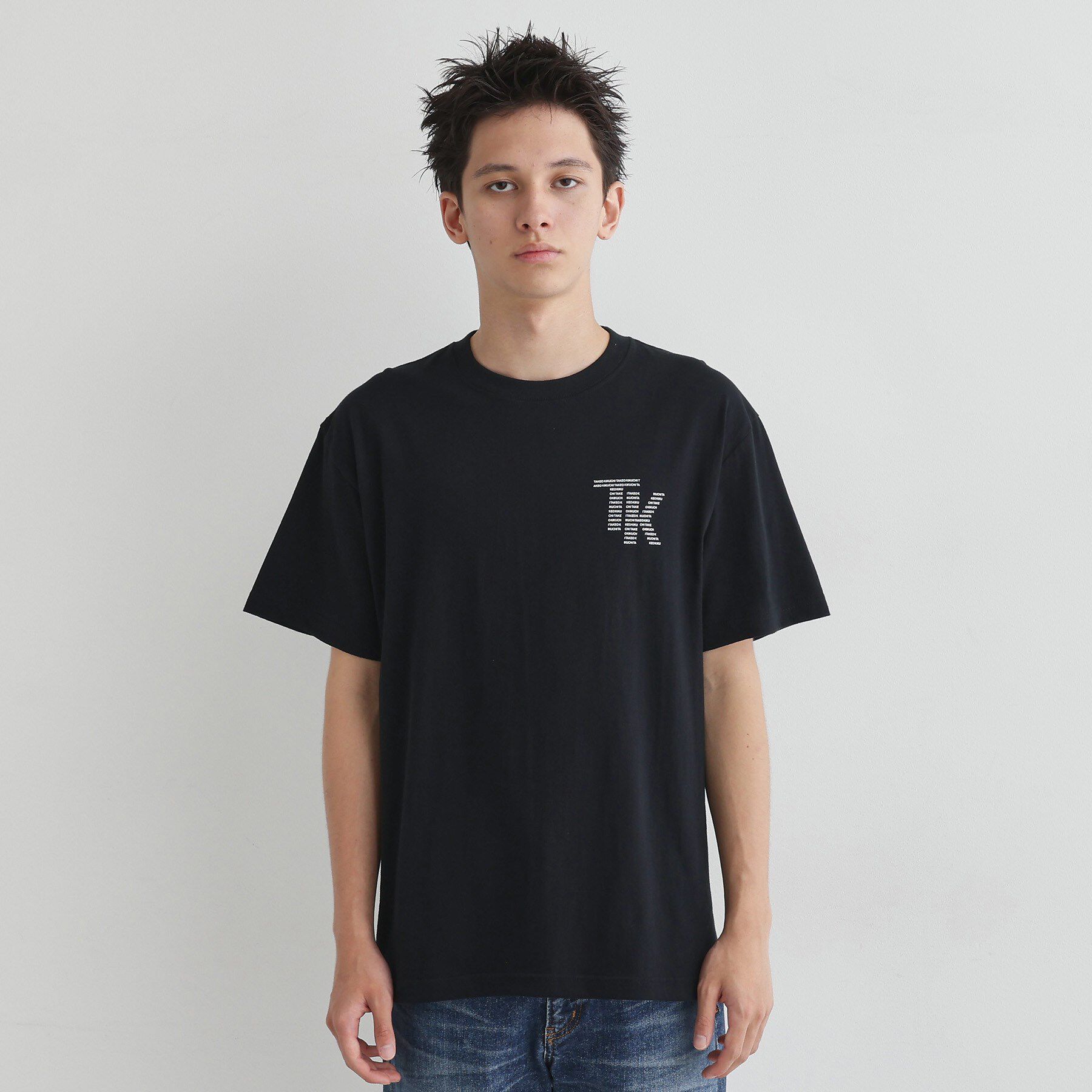 TAKEO KIKUCHI「【LIMITED】TKタイポグラフィTシャツ」|Tシャツ・カットソー|