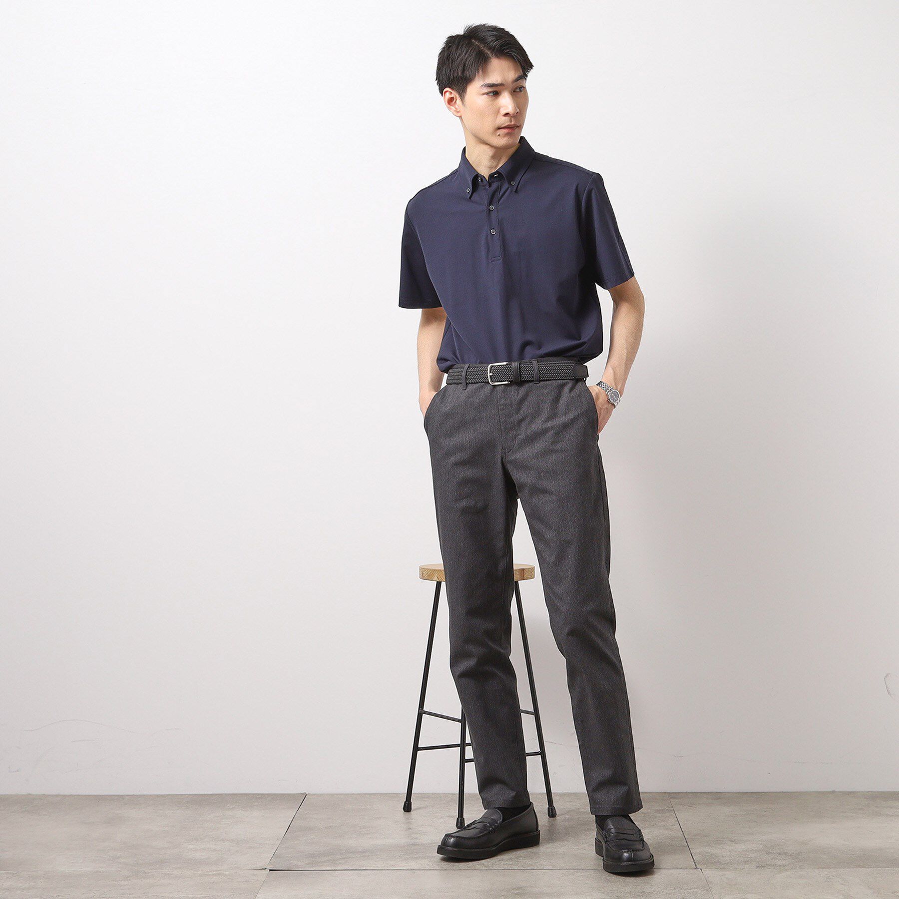THE SHOP TK「【ひんやり快適ビジネス兼用パンツ】7DAYSパンツ COOL 接触冷感/ストレッチ/ON・OFF兼用」|その他|