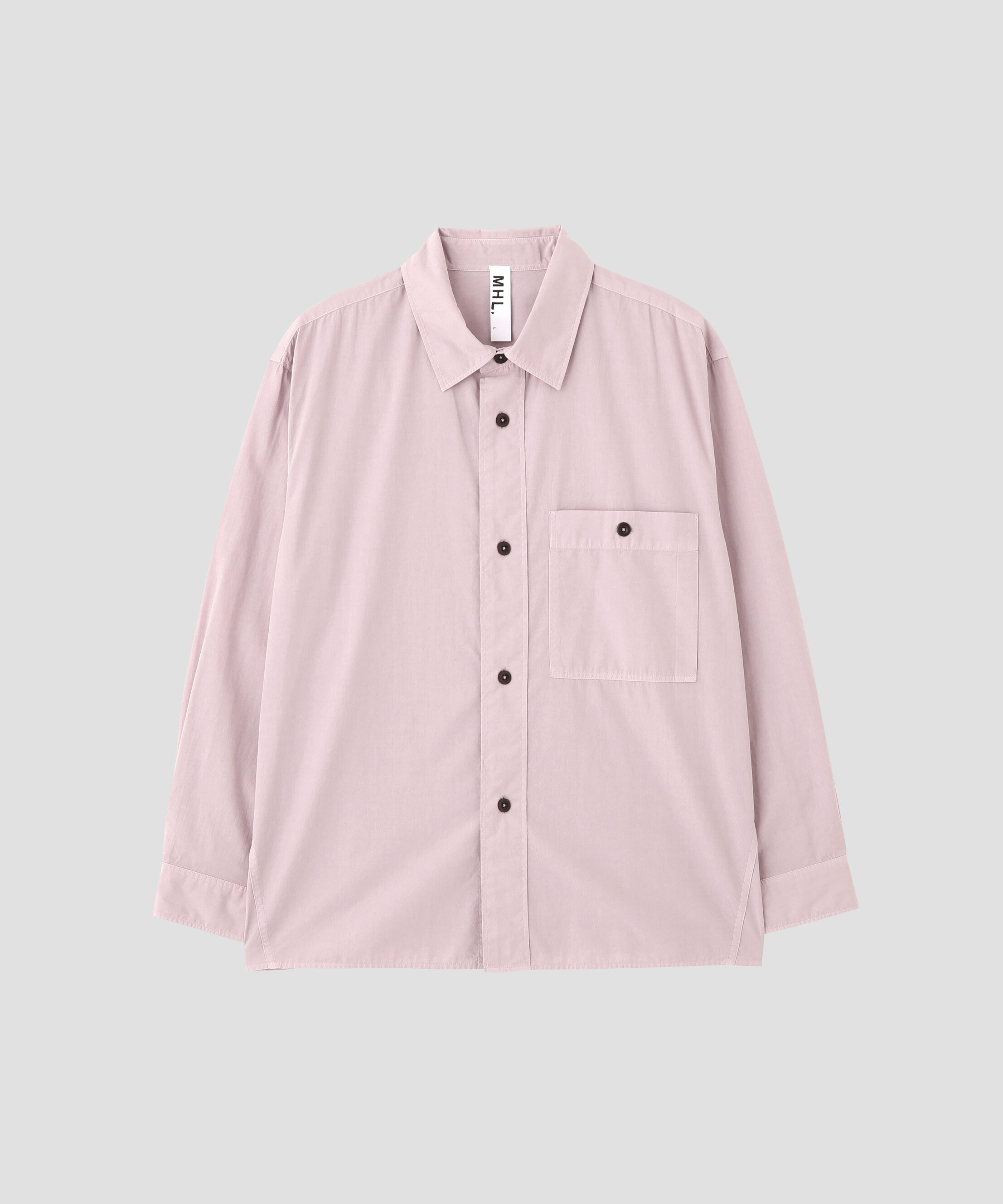 MHL.「ORGANIC COTTON SHIRTING SHIRT」|シャツ・ブラウス|