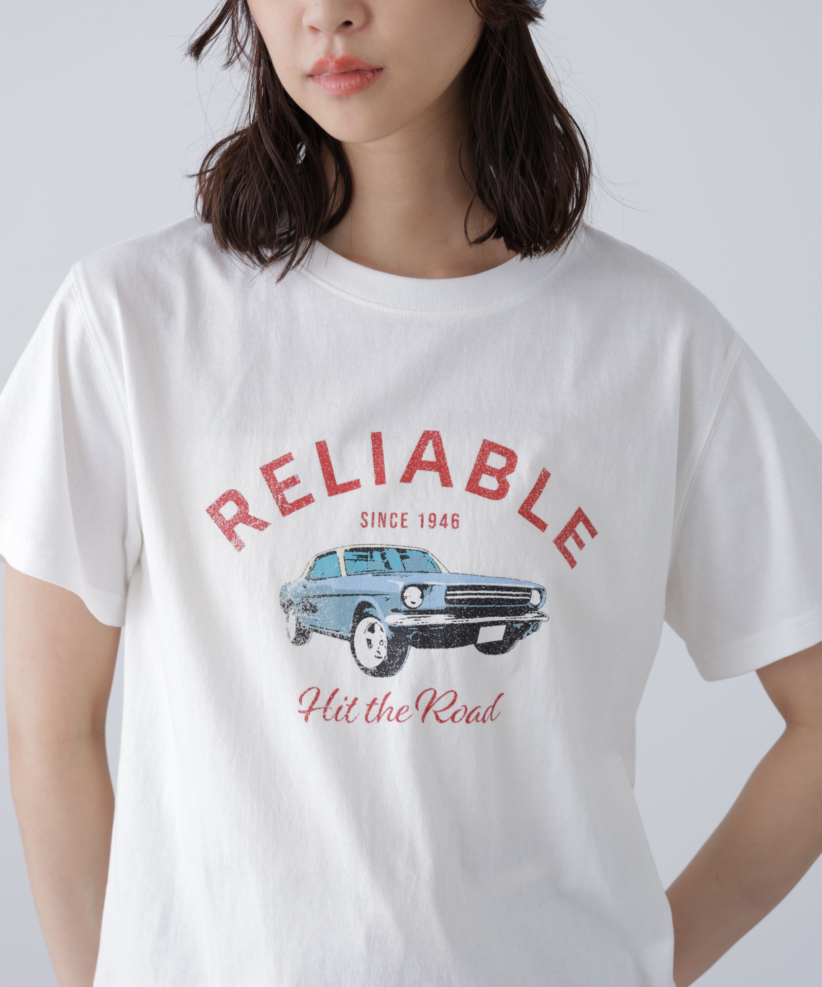  「クラシックカープリントTシャツ」|Tシャツ・カットソー|