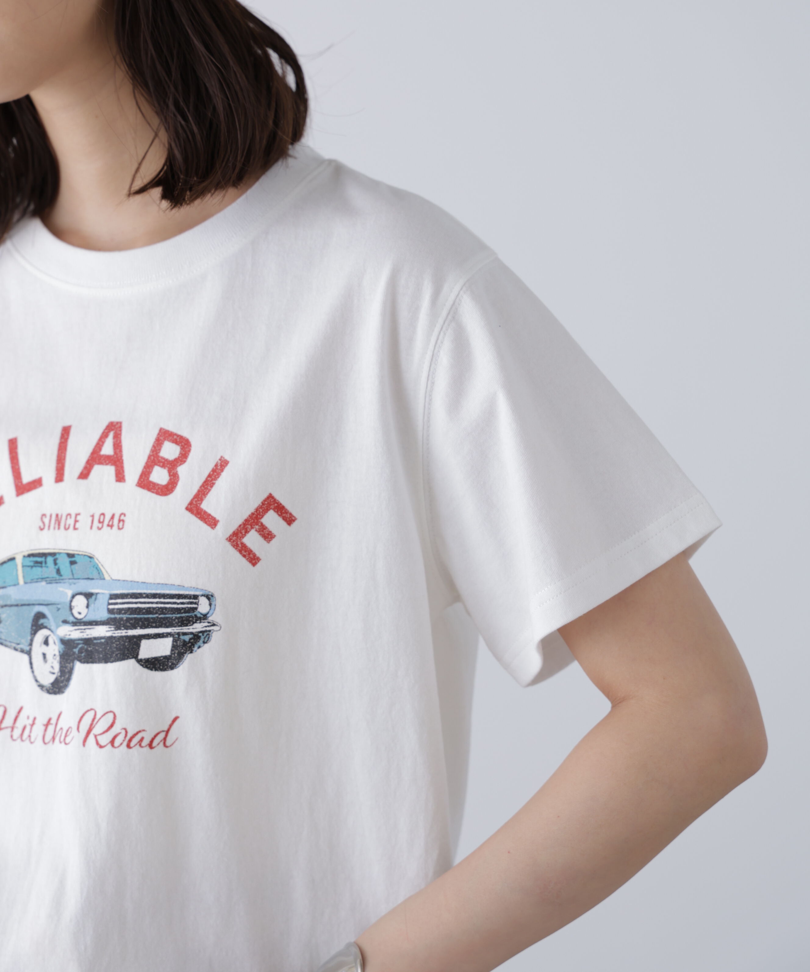  「クラシックカープリントTシャツ」|Tシャツ・カットソー|