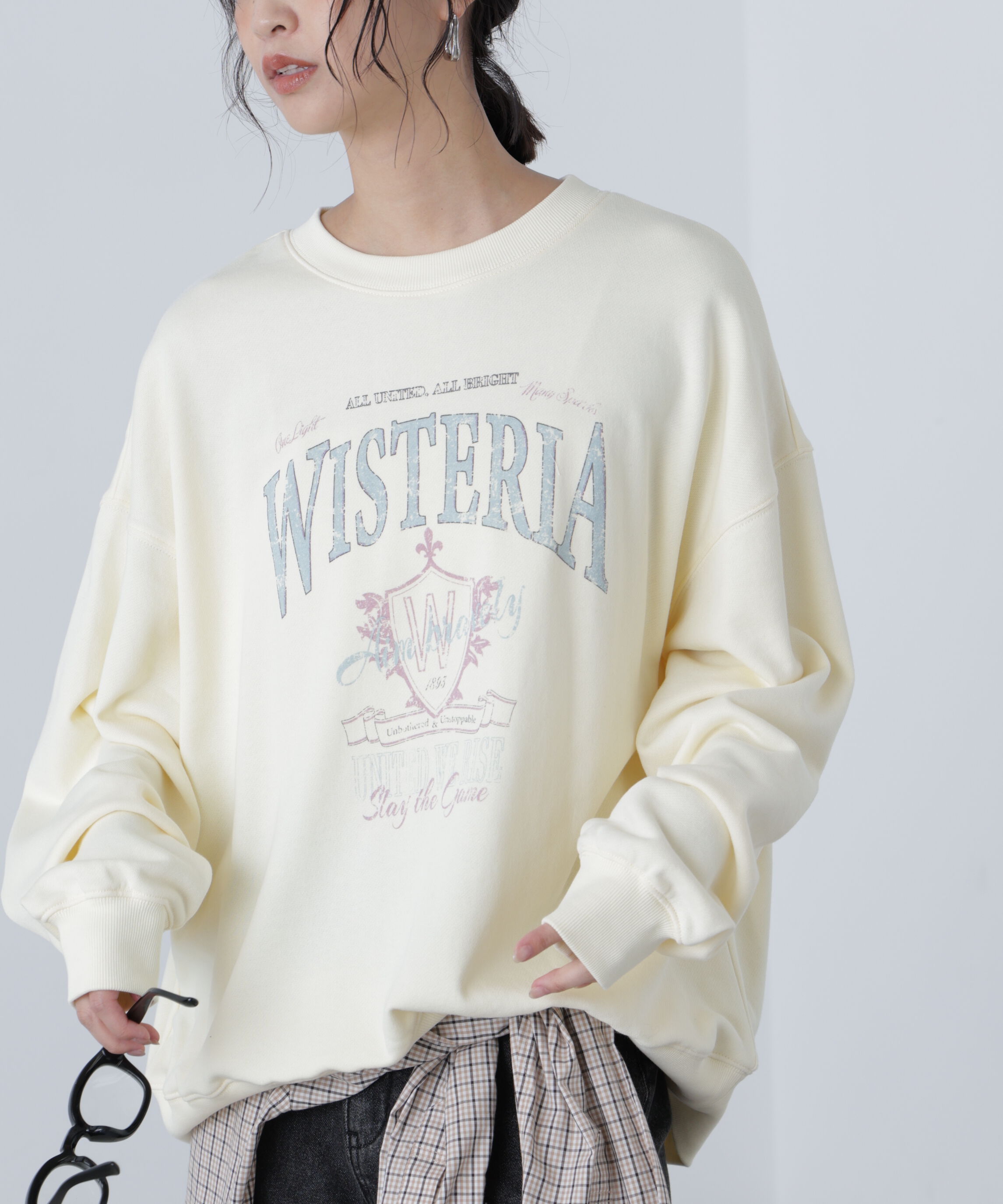  「アソートカレッジロゴビッグスウェット」|Tシャツ・カットソー|