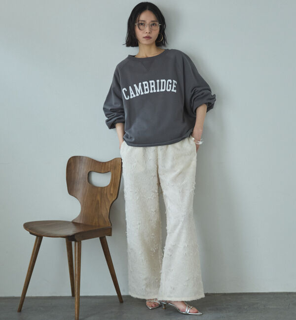 Doux archives「カレッジロゴスウェット」|Tシャツ・カットソー|
