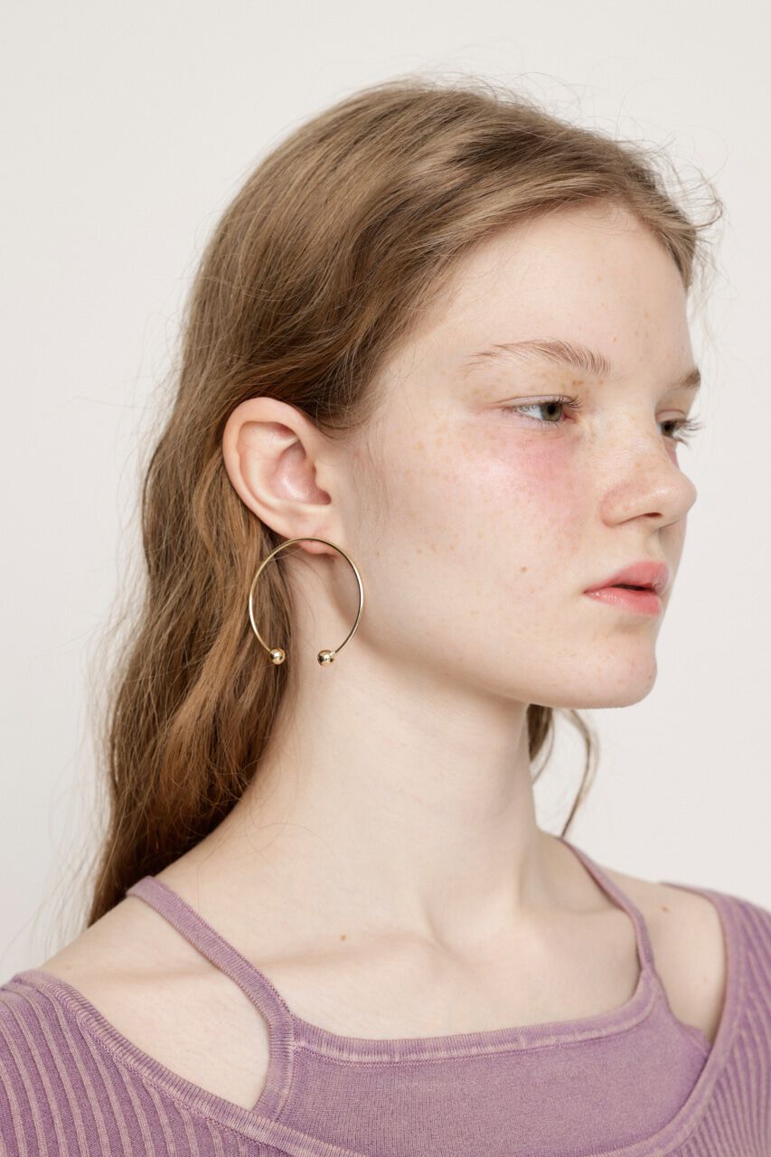 SLY「CIRCULAR BARBELL BIG ピアス」|ピアス|