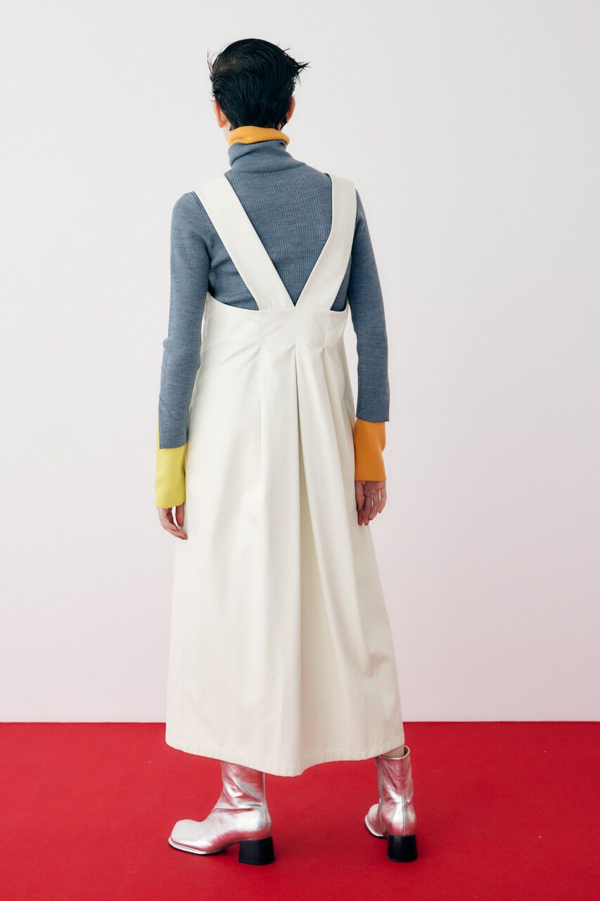 HeRIN.CYE「Leather like long dress」|ワンピース|