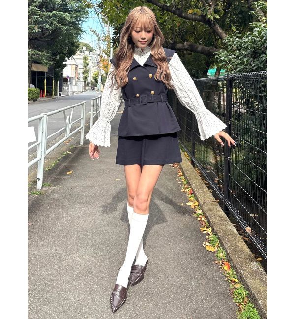 CALNAMUR「セーラーボタンショートパンツ」|その他|