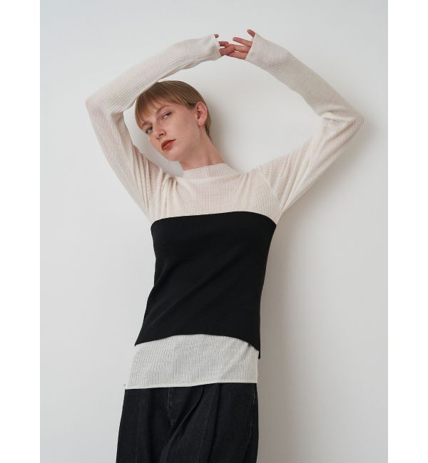 ELENDEEK「BUSTIER SET RIB KT」|ニット・セーター|