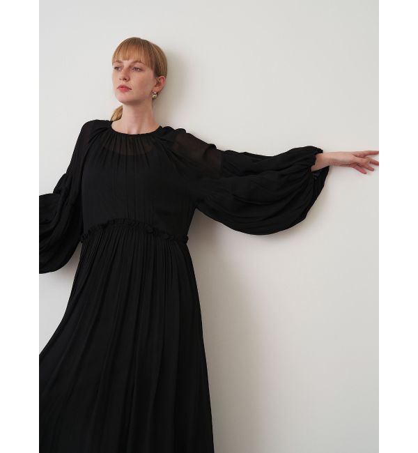 ELENDEEK「CHIFFON GATHER OP」|ワンピース|