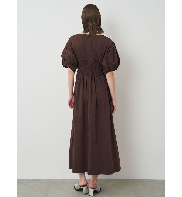ELENDEEK「FORM SLEEVE WAIST TUCKED OP」|ワンピース|