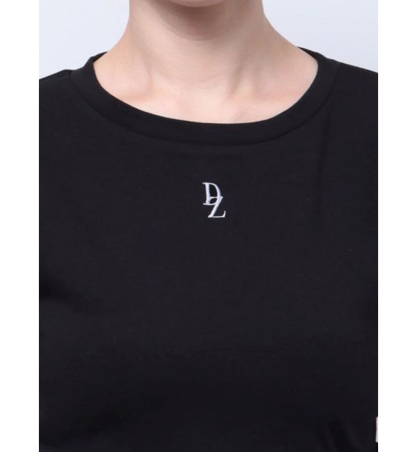 dazzlin「バックリボンビジューペプラムTシャツ」|Tシャツ・カットソー|