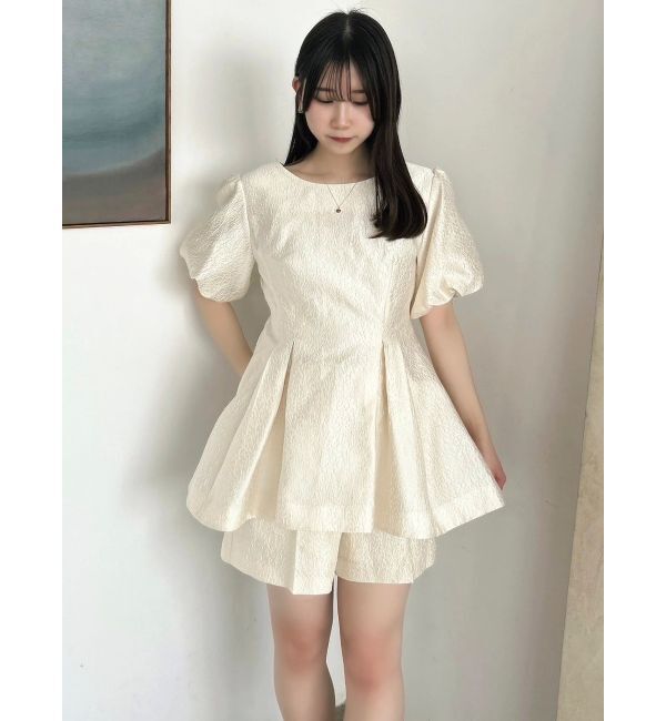 dazzlin「【藤井サチコラボ】フクレジャカードチュニックショートパンツ」|その他|