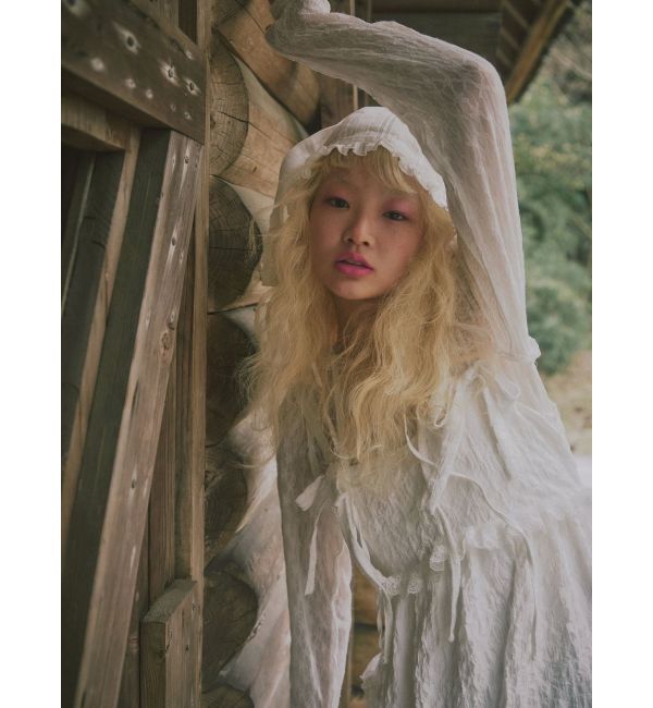 merry jenny「pokopoko ribbon race dress」|ワンピース|