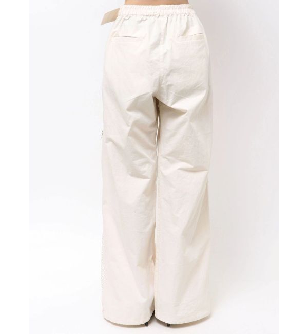 GYDA「SIDE ZIPメッシュスリットパンツ」|その他|