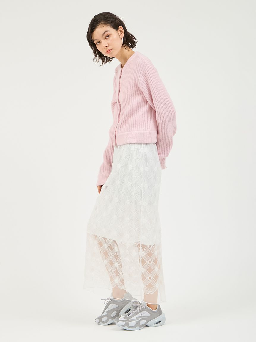 emmi atelier「フラワーチュールスカート」|スカート|