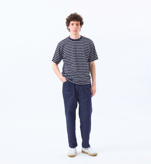 MACKINTOSH PHILOSOPHY「ポップコーンボーダー クルーネックTシャツ」|Tシャツ・カットソー|