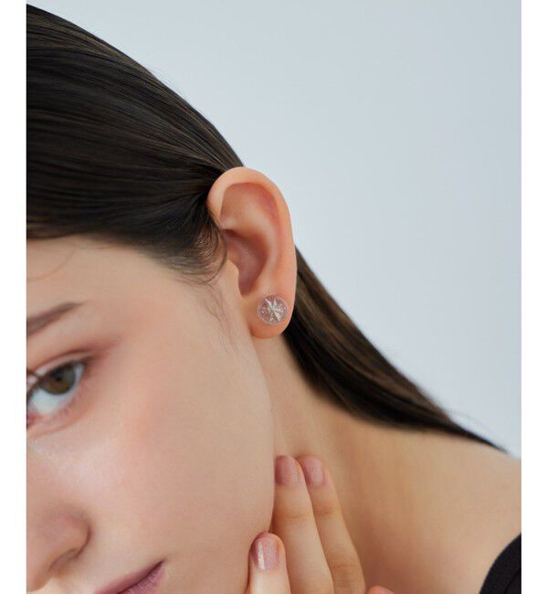 ete「[オーナメントピアス] スノードーム」|ピアス|