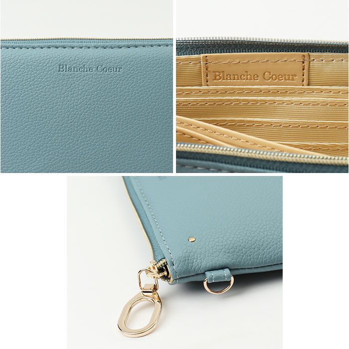 BACKYARD FAMILY「blanche coeur 財布 通販 長財布 長サイフ ながさいふ ロングウォレット 薄い財布」|財布|
