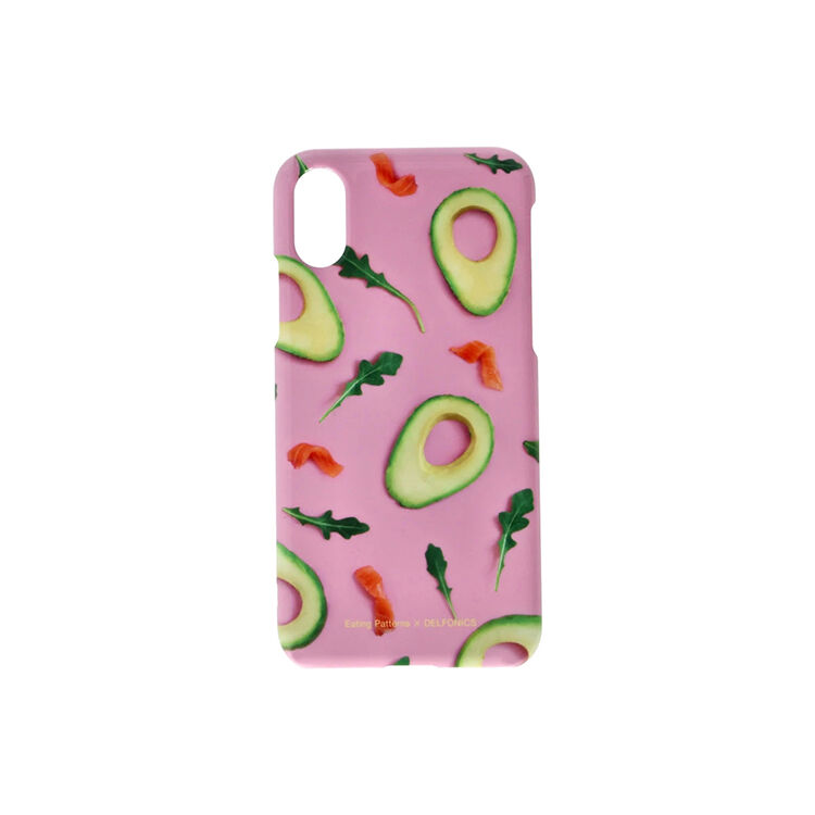 DELFONICS「Eating Patterns iPhone XS ケース」|モバイルケース|ライトピンク