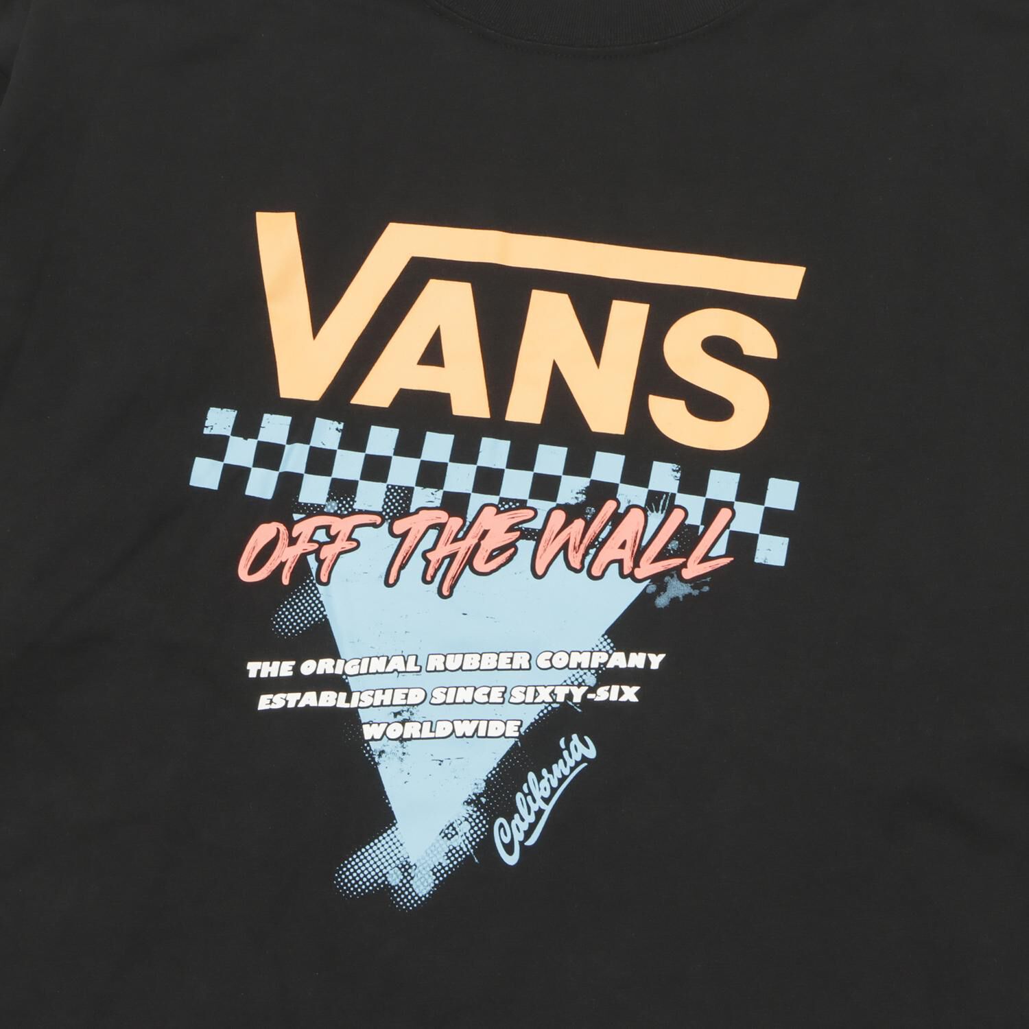 VANS「【VANSｱﾊﾟﾚﾙ(WJ)】M Neon Checker Racing L TEE」|Tシャツ・カットソー|