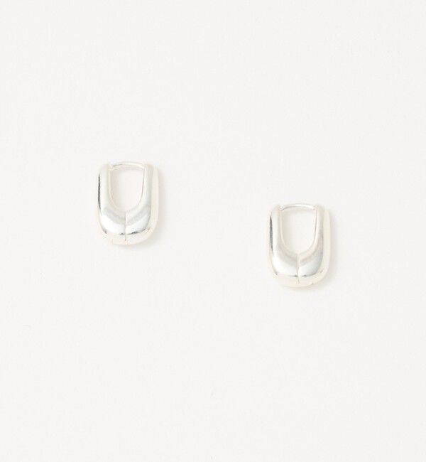 UNITED ARROWS green label relaxing「＜Kara Yoo＞Lennox フープピアス」|ピアス|SILVER