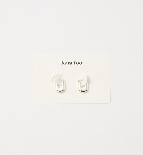 UNITED ARROWS green label relaxing「＜Kara Yoo＞Lennox フープピアス」|ピアス|