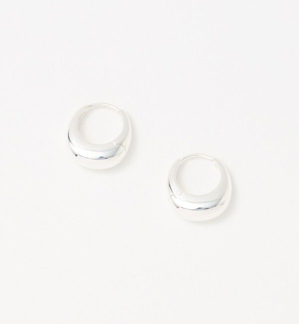 UNITED ARROWS green label relaxing「＜Kara Yoo＞BabyHazel フープ ピアス」|ピアス|SILVER
