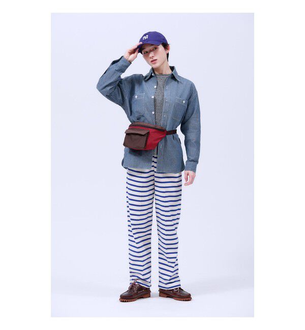 BEAMSBOY「【別注】BUZZ RICKSON'S / シャンブレー ロングスリーブ シャツ」|シャツ・ブラウス|
