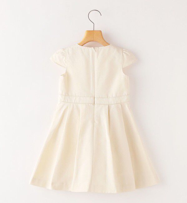 SHIPS KIDS「SHIPS KIDS:110～130cm / セレモニー グログラン 半袖 ワンピース」|ワンピース|