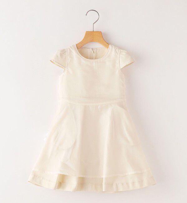 SHIPS KIDS「SHIPS KIDS:110～130cm / セレモニー グログラン 半袖 ワンピース」|ワンピース|