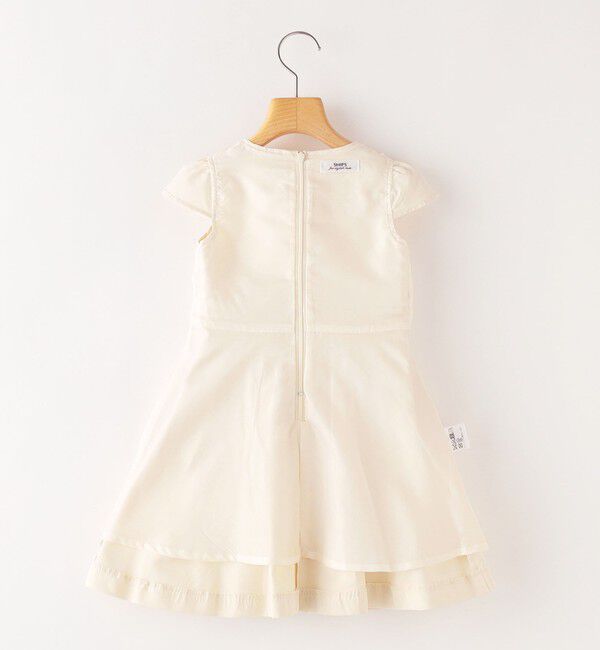 SHIPS KIDS「SHIPS KIDS:110～130cm / セレモニー グログラン 半袖 ワンピース」|ワンピース|